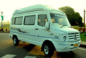 tempo traveller on rent