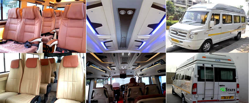 12 seater tempo traveller on rent in delhi to rishikesh