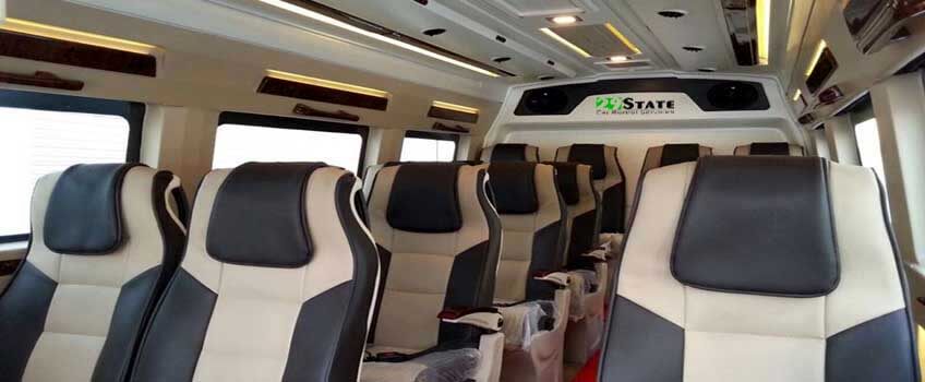 tempo traveller 17 seater