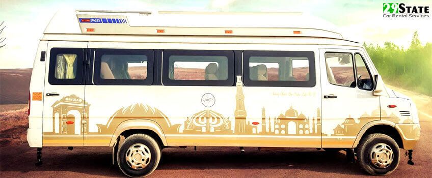 26 seater tempo traveller hire in delhi